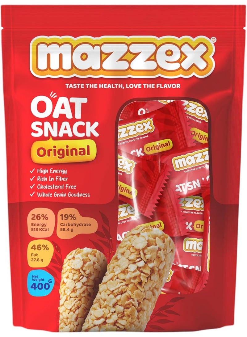 mazzex Original OAT Snack Bar 400g - Image 1